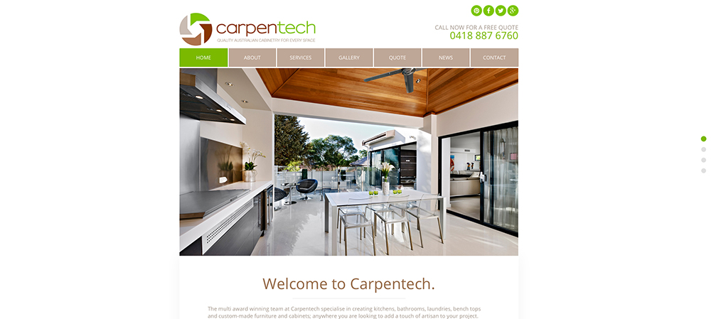 carpentech custom cabinets perth kitchen cabinets perth